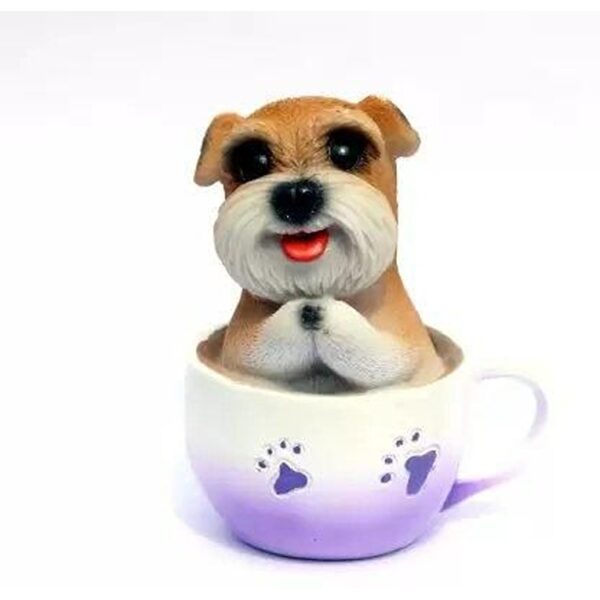 Cute Dog in Mug