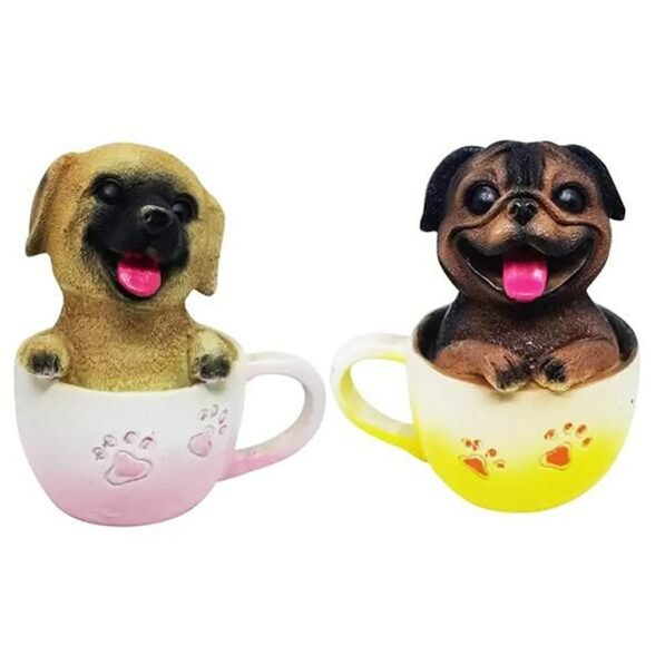 Cute Dog in Mug